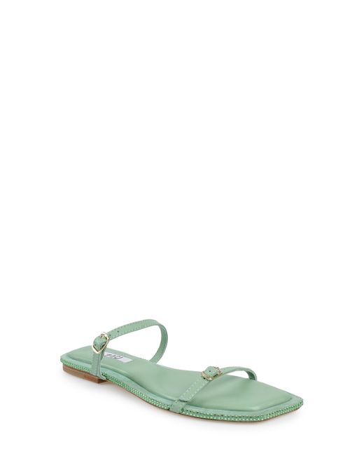 Zigi Green Two-Strap Sandal