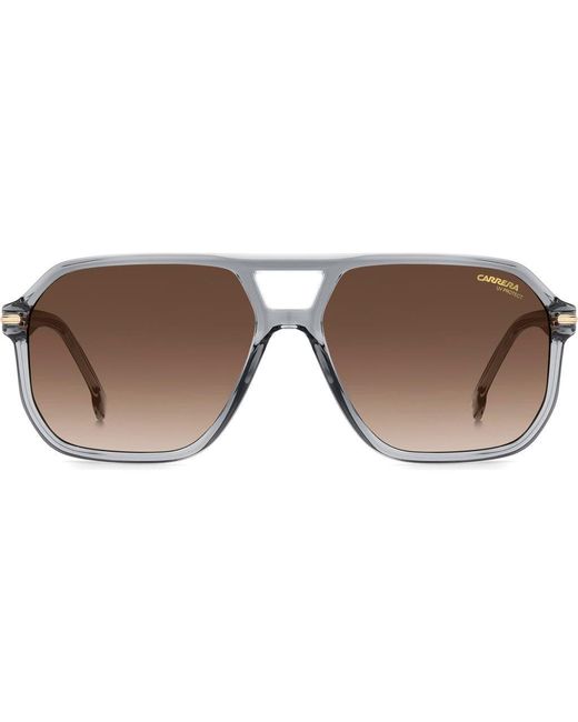 Carrera Brown 59Mm Rectangular Sunglasses for men