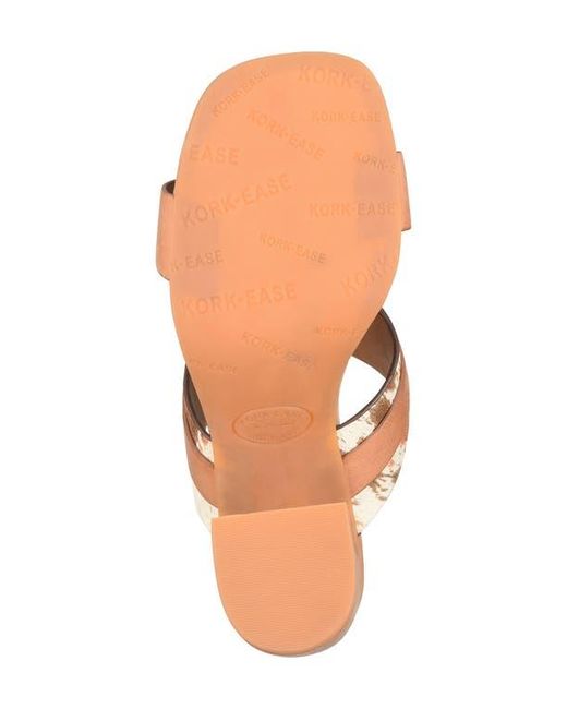 Kork-Ease Brown Brynn Mule Sandal