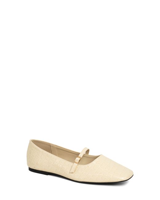 Shu Shop Natural Adele Mary Jane Flat