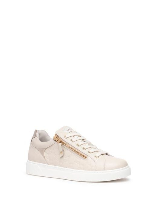 Nero Giardini White Side Zip Sneaker