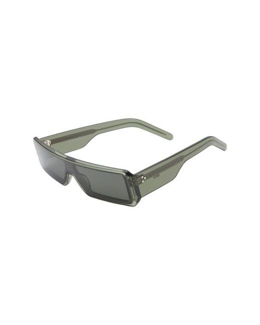 Rick Owens Multicolor Geth Flat Front Rectangular Shield Sunglasses for men
