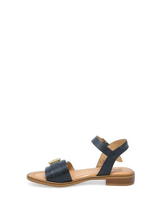 Miz Mooz Black Symone Ankle Strap Sandal