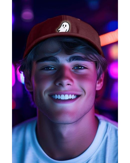Alix Red Ghost Dad Hat