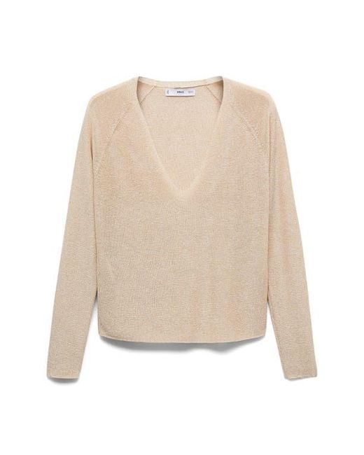 Mango Natural Metallic Sweater