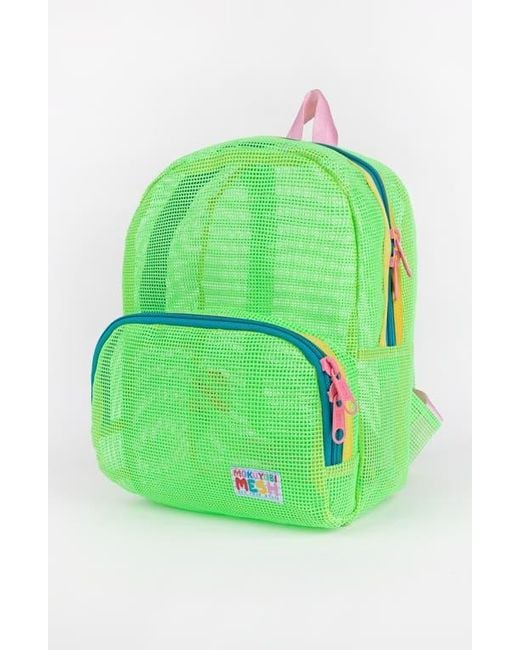 Mokuyobi Green Mesh Mini Backpack