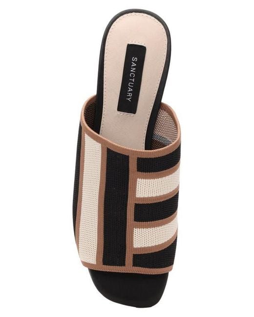 Sanctuary Black Recharge Sandal