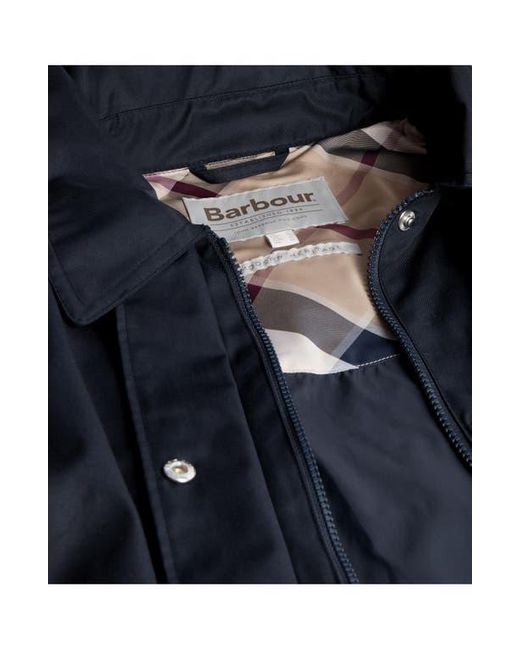Barbour Blue Fallyn Showerproof Rain Jacket