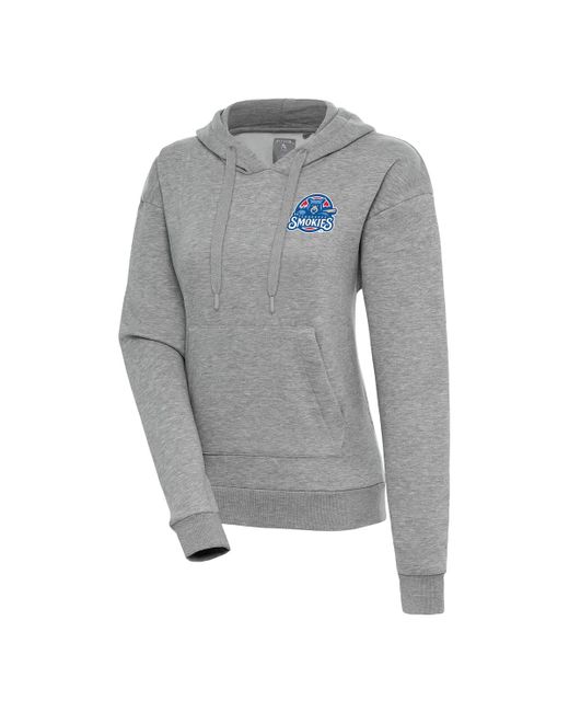 Antigua Gray Tennessee Smokies Victory Pullover Hoodie At Nordstrom