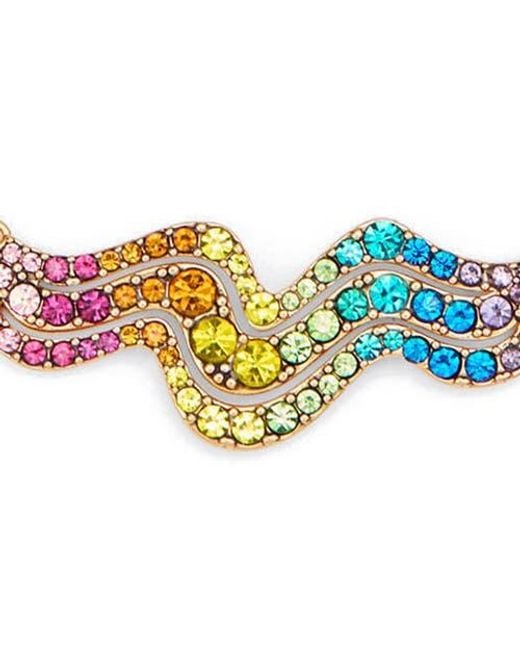Kurt Geiger Metallic Wave Collar Necklace