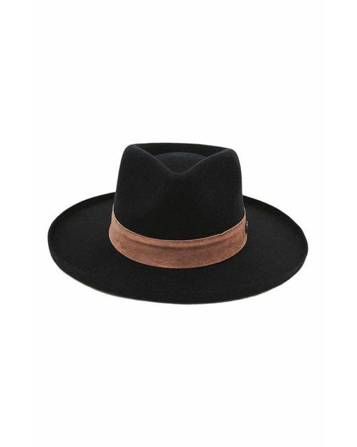 Two Roads Hat Co. Black Echo Park Fedora Hat for men