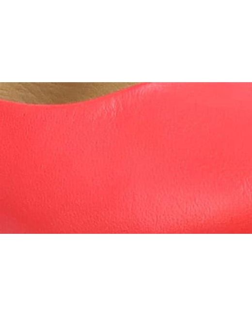 Miz Mooz Red Kaity Mary Jane Flat