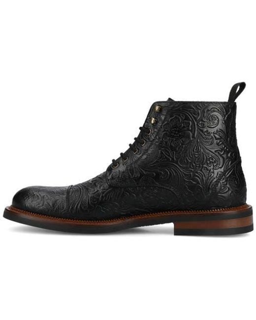 Taft Black Rome Dress Boot for men
