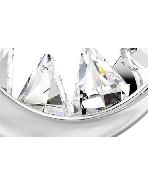 Swarovski Multicolor Sublima Crystal Hoop Earrings