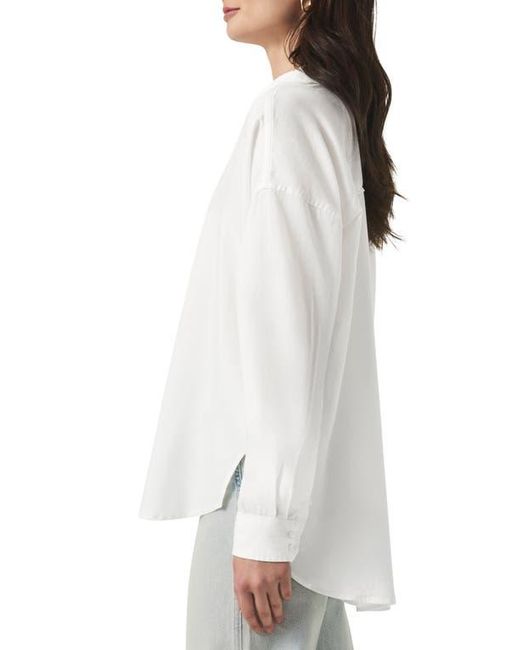 Splendid White Ella Button-Up Shirt