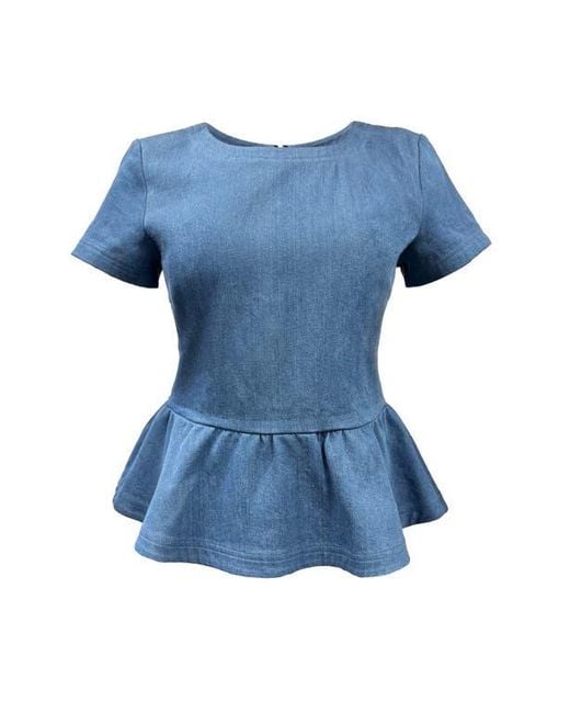 AS by DF Blue Dominga Top
