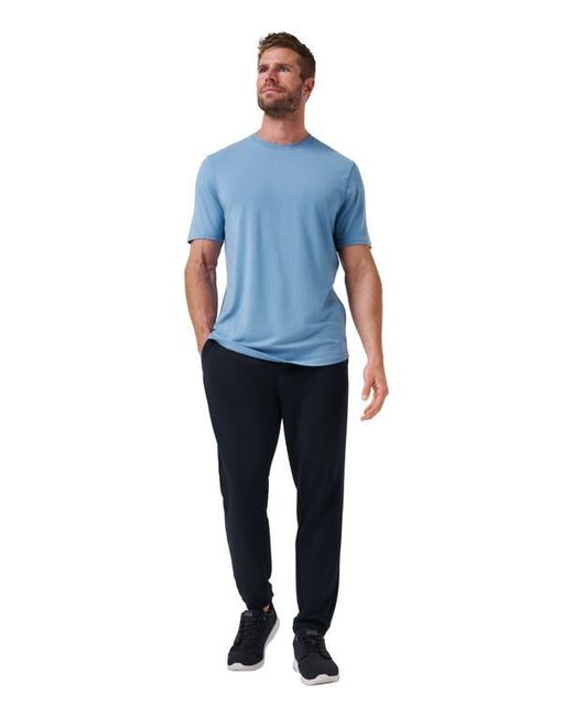 Travis Mathew Blue Fibercloud Drawstring Joggers for men