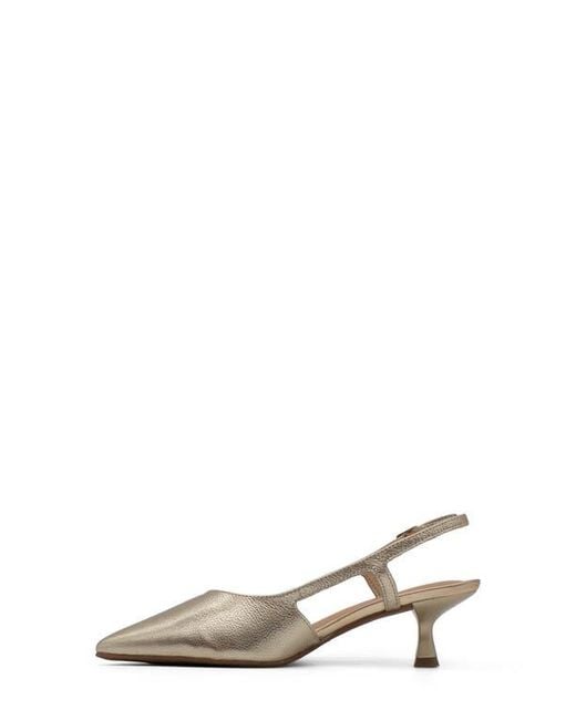 BOTTER Metallic Botolivia Legacy Pointed Toe Slingback Pump