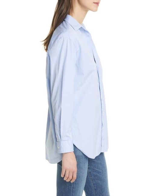 Frank & Eileen White Solid Button-Up Shirt