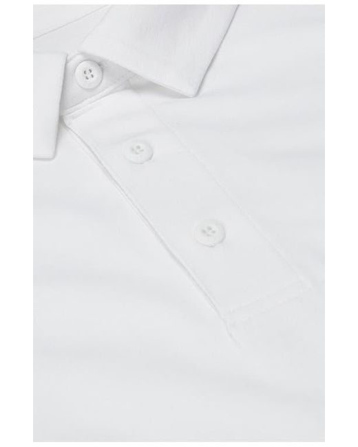 Fabletics White The 24-7 Polo for men