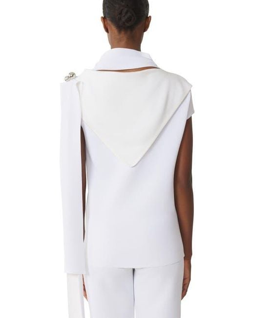 Lanvin Purple Viscose Top