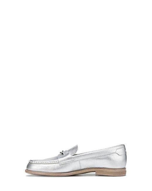 Sarto White Riley Bit Loafer