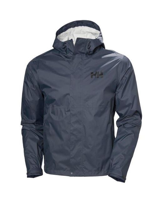 Helly Hansen Blue Loke 2.0 Waterproof Packable Jacket for men
