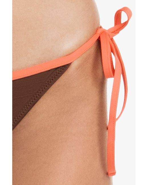 Helen Jon Brown String Bottom With Binding