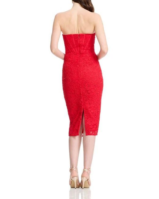 dress the population cosette corset strapless bodycon dress Dress The Population Cosette Corset Strapless Bodycon Dress - Black