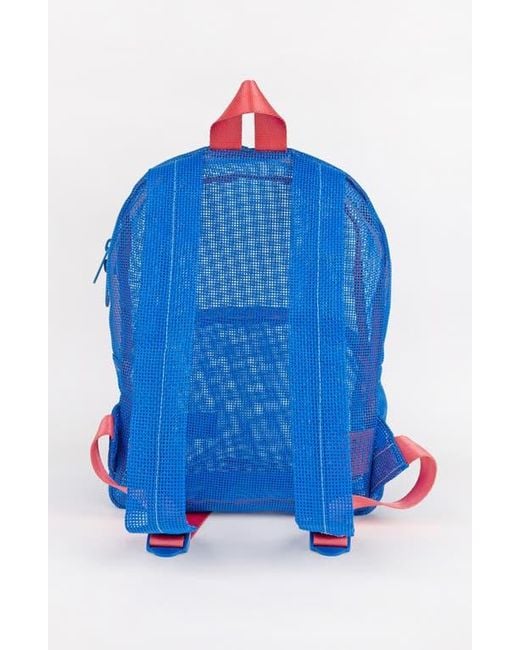 Mokuyobi Blue Mesh Mini Backpack