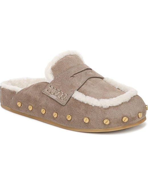 Veronica Beard Multicolor Fenix Genuine Shearling Mule
