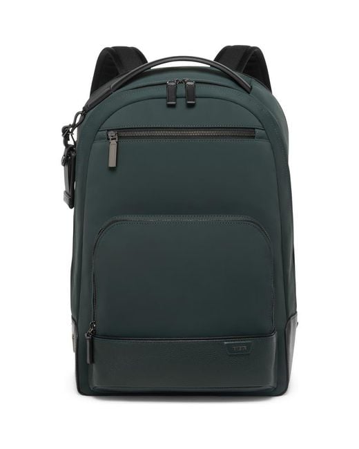 Tumi Green Harrison Warren Backpack for men