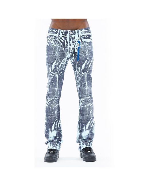 Cult Of Individuality Blue Lenny 603 Bootcut Jeans for men