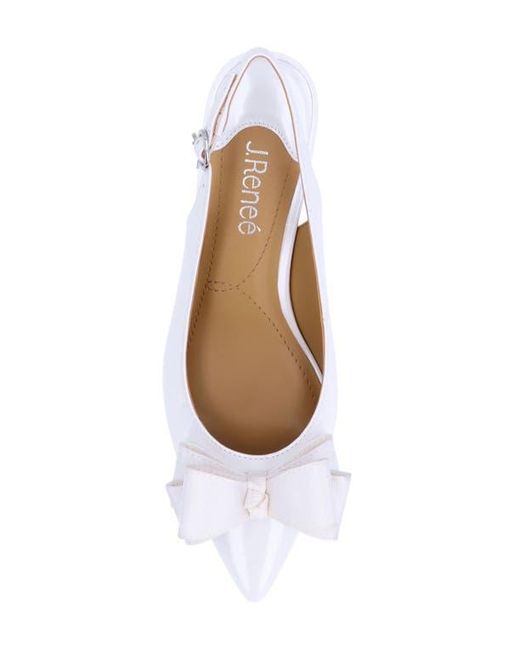 J. Reneé White Kimma Pointed Toe Pump