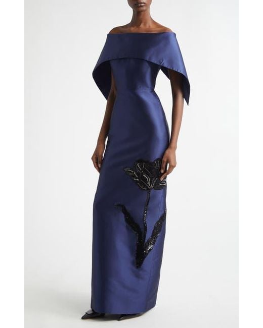 erdem off shoulder dress ERDEM