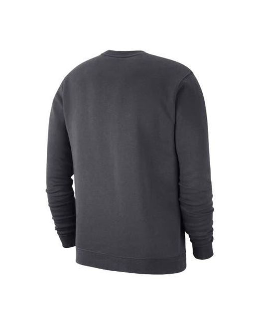 Nike Blue Wnba Logowoman Club Fleece Pullover Sweatshirt for men