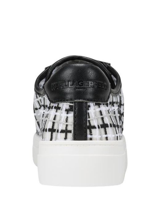 Karl Lagerfeld White Cate Sneaker