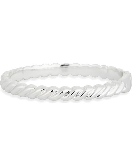 Ettika Metallic Twisted Stacking Bangle