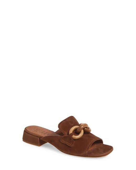 Pedro Garcia Brown Enna Slide Sandal