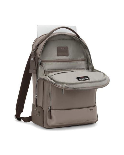 Tumi Gray Warren Backpack for men