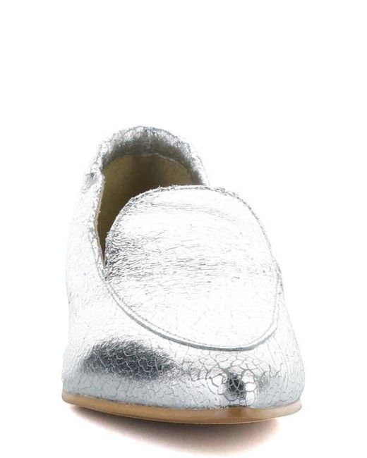 Bos. & Co. White Nikki Loafer