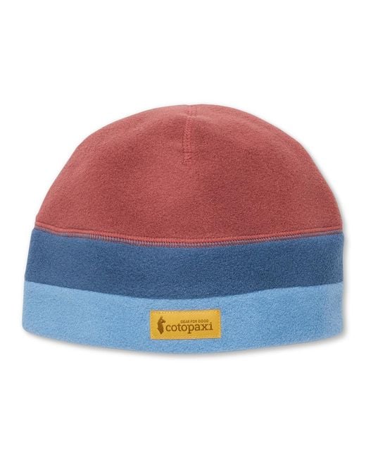 COTOPAXI Red Teca Fleece Beanie