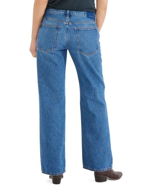 eTica Ética Amis Relaxed Bootcut Jeans in Blue Lyst