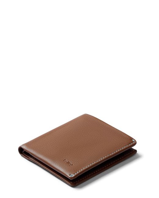 Bellroy Brown Note Sleeve Rfid Wallet for men