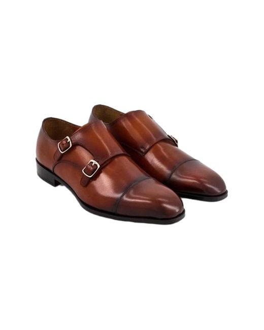 Anthony Veer Brown Bexley Double Monk for men