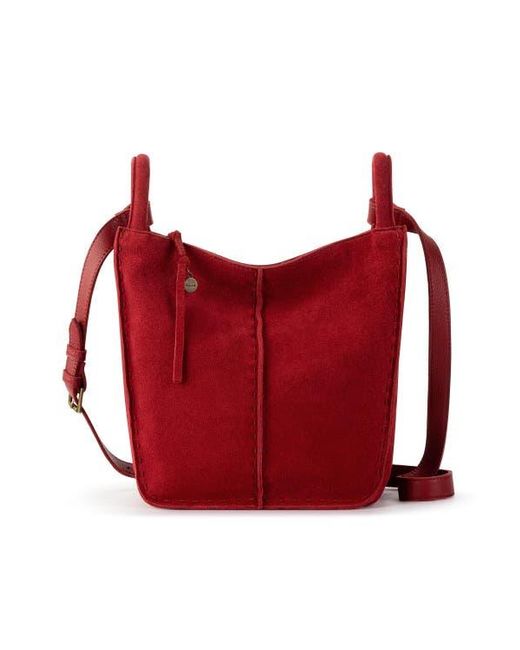 The Sak Red Los Feliz Crossbody Leather Bag