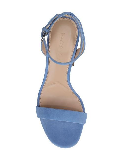 FAVORITE DAUGHTER Blue Ruby Ankle Strap Platform Sandal