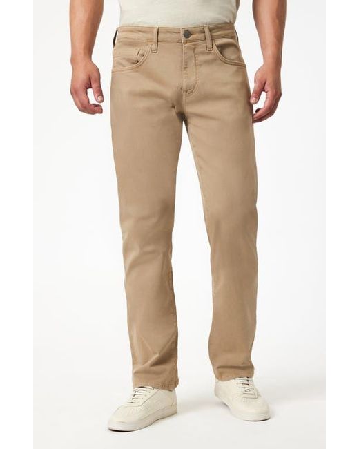 Mavi Natural Zach Straight Leg Twill Pants for men