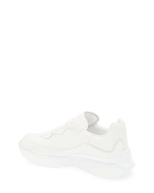 Alexander McQueen White Sprint Runner Sneaker for men
