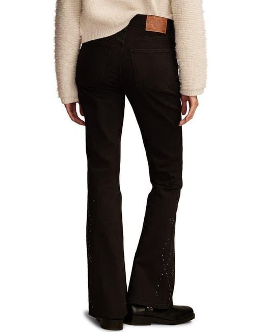 Lucky Brand Black Lucky Legend Stevie High Waist Flare Jeans